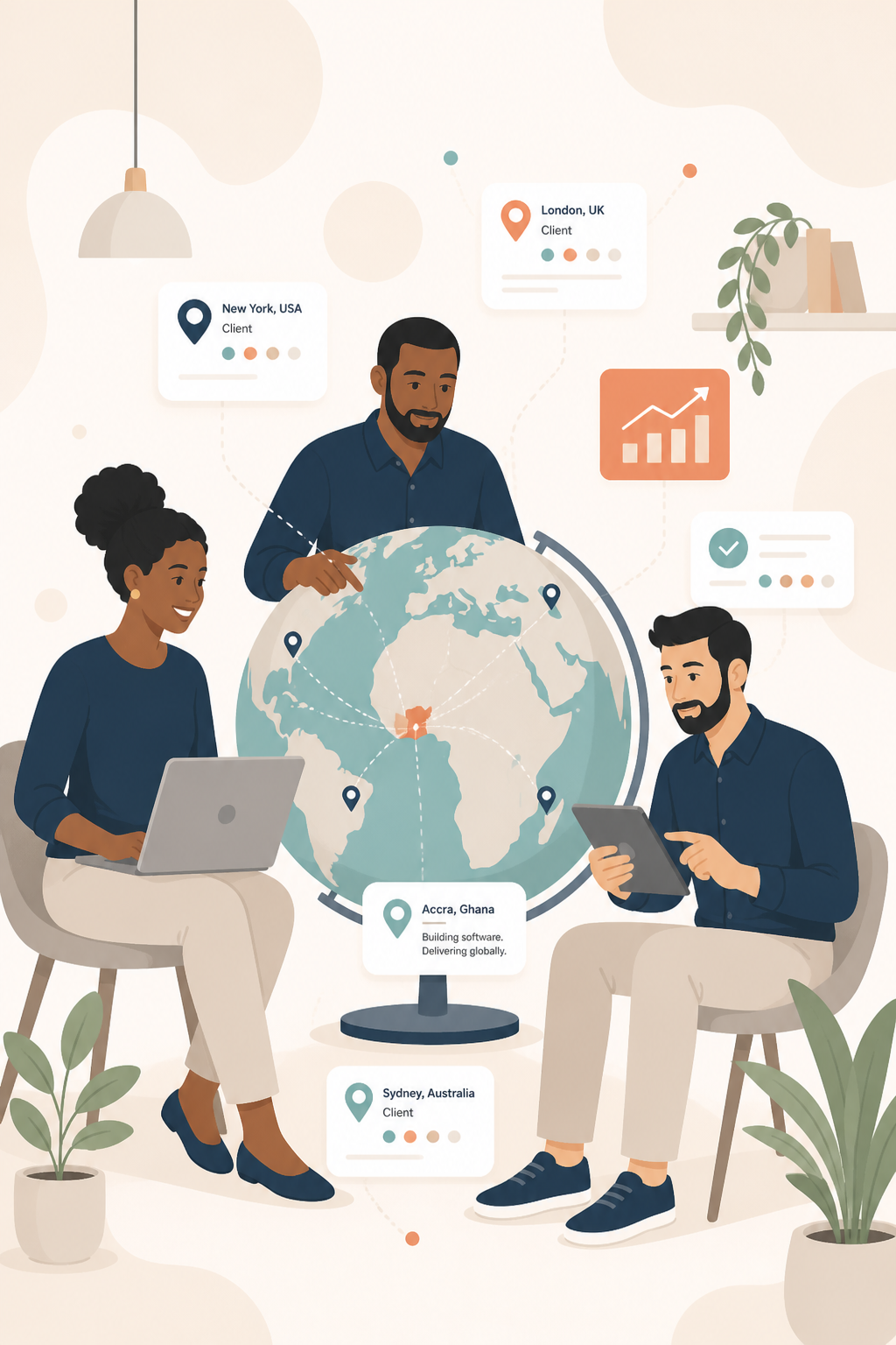 Bluevels Technologies team