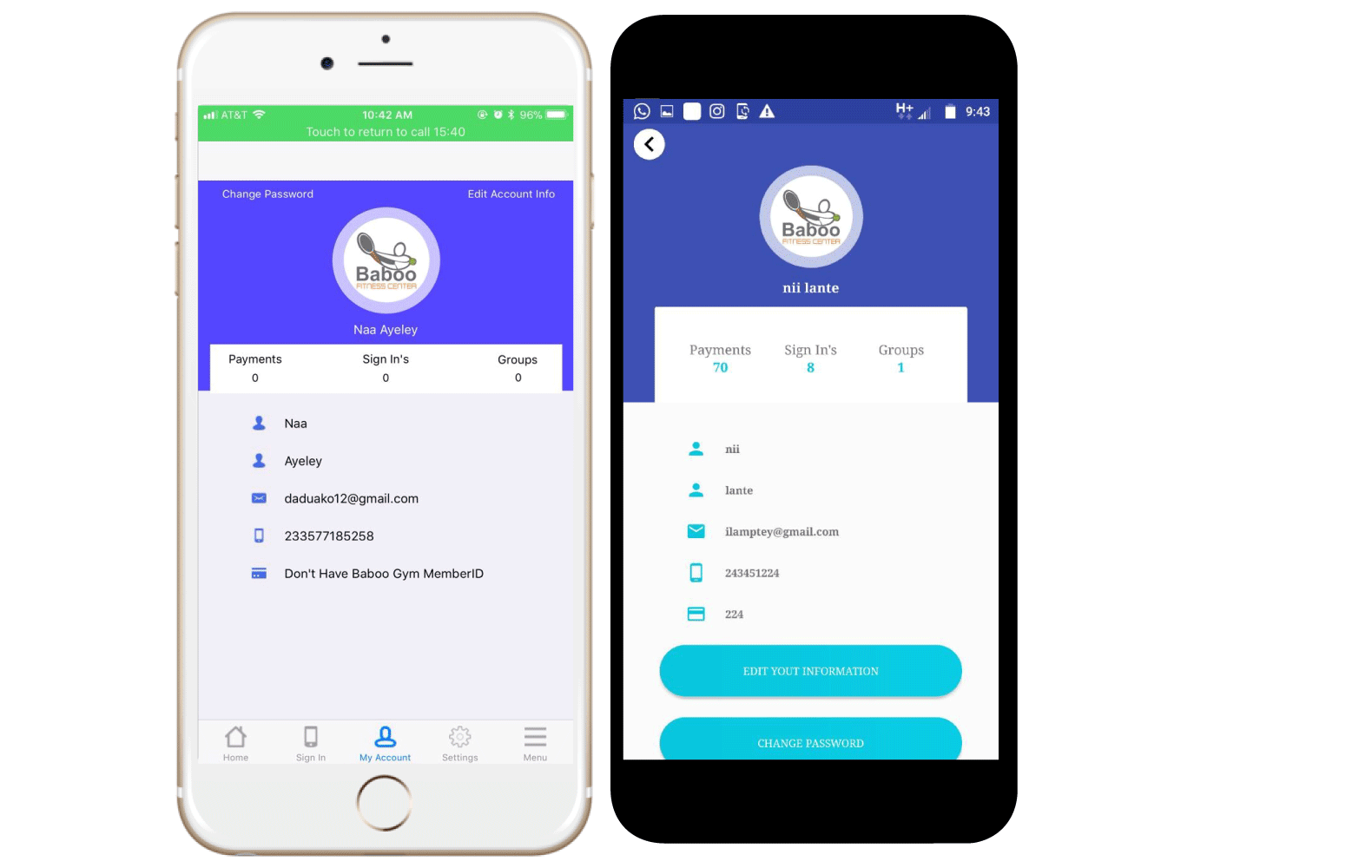 Mobile Application - IOS, Android